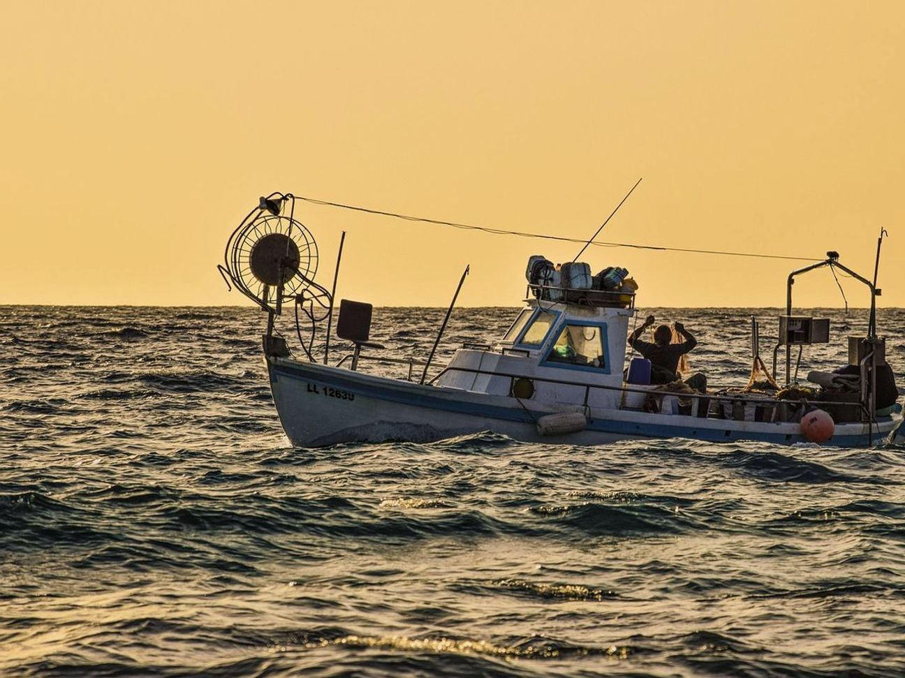 Campina aberta e picos distantes — região de pesca nas montanhas